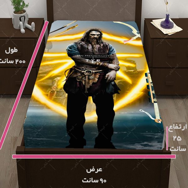 روتختی طرح بازی God of war کاراکتر TYR