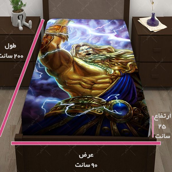 روتختی طرح بازی God of war کاراکتر ZEOS