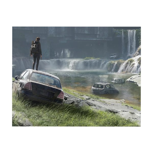 پوستر گلاسه طرح بازی The last of us کاراکتر Ellie