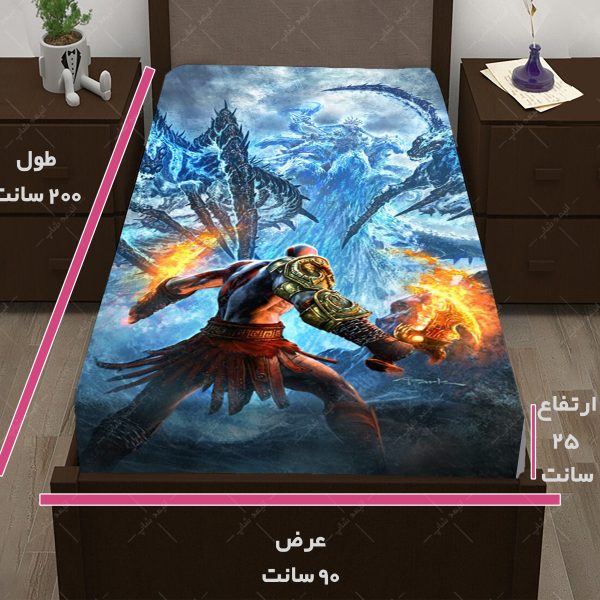 روتختی طرح بازی God of war کاراکتر POSEIDON