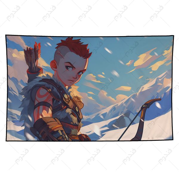 بکدراپ طرح بازی god of war شخصیت Atreus