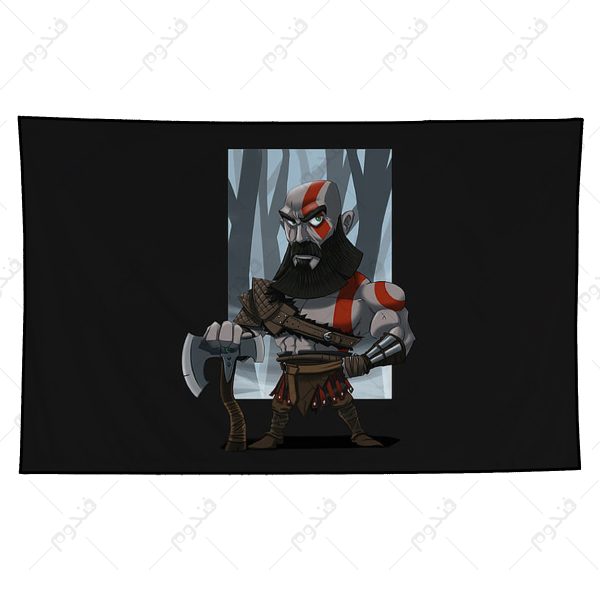 بکدراپ طرح بازی god of war شخصیت KRATOS