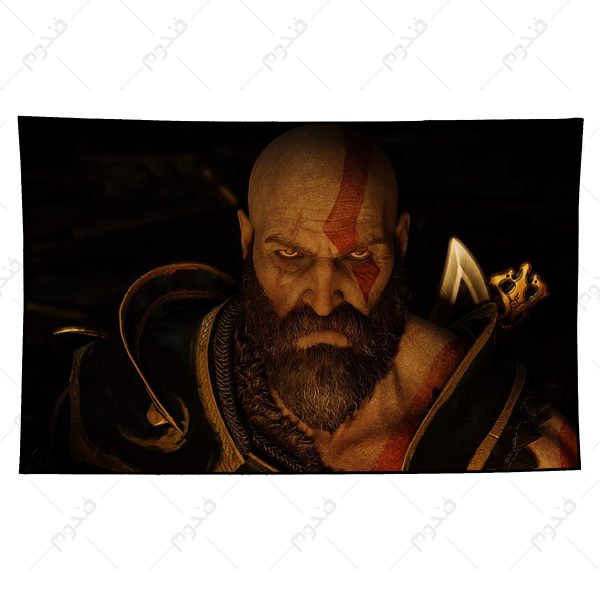 بکدراپ طرح بازی god of war شخصیت KRATOS