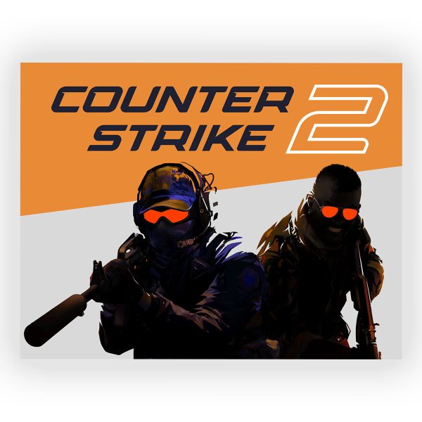 قاب MDF طرح بازی Counter Strike کد09