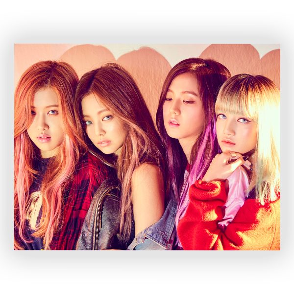 پوستر گلاسه طرح گروه Blackpink کد33