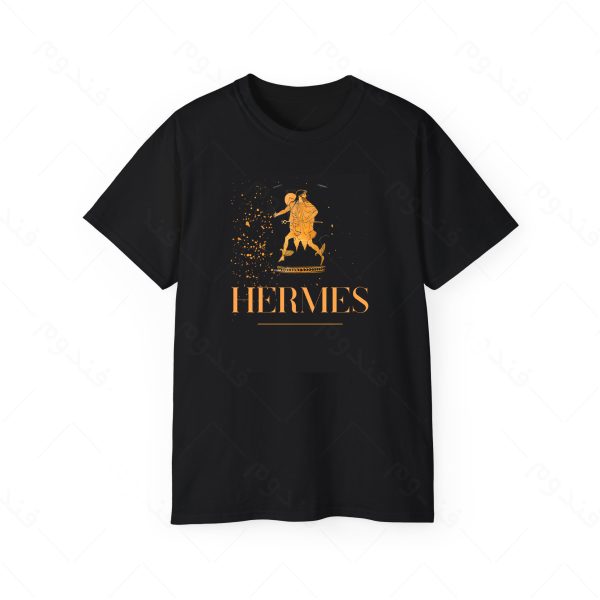 تیشرت مشکی طرح بازی God of war کاراکتر HERMES