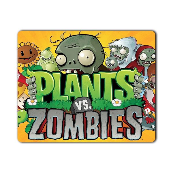 موس پد طرح بازی Plant vs Zombie کد01