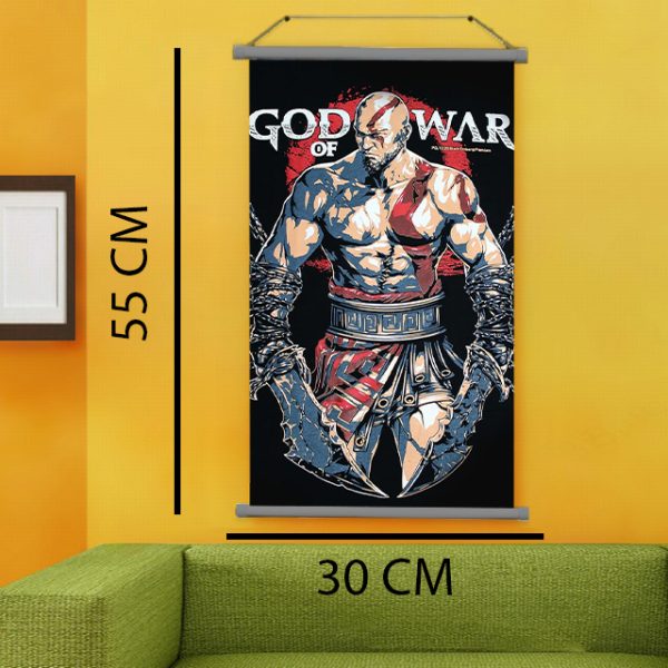 پوستر اسنپ طرح بازی God of war کاراکتر KRATOS