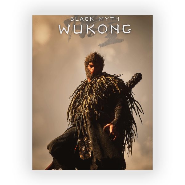 قاب MDF طرح بازی Black Myth Wukong کد04