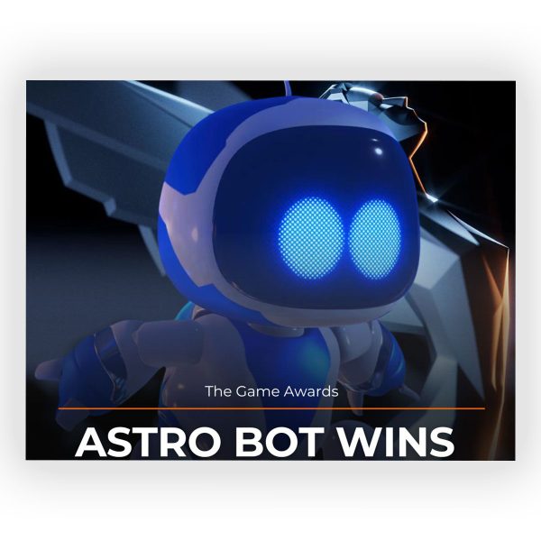 پوستر گلاسه طرح بازی Astro Bot کد12