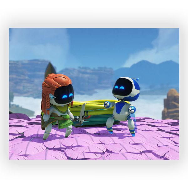 پوستر گلاسه طرح بازی Astro Bot کد13