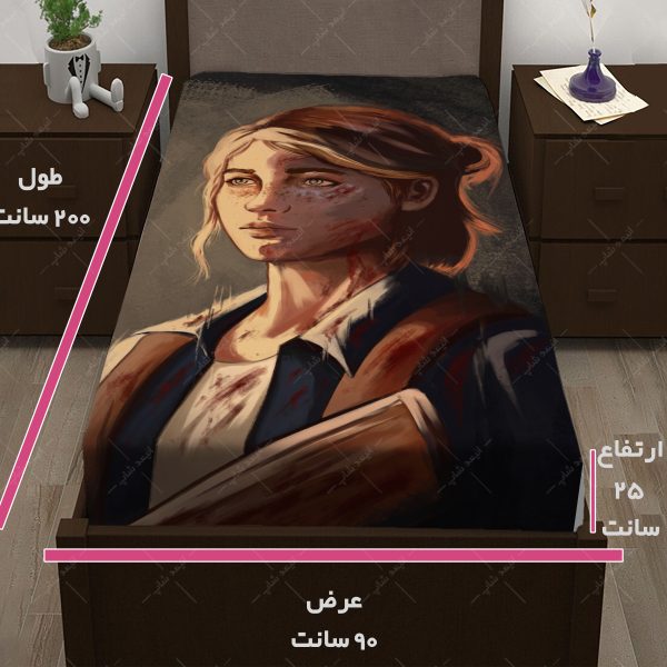 روتختی طرح بازی The last of us کاراکتر Ellie