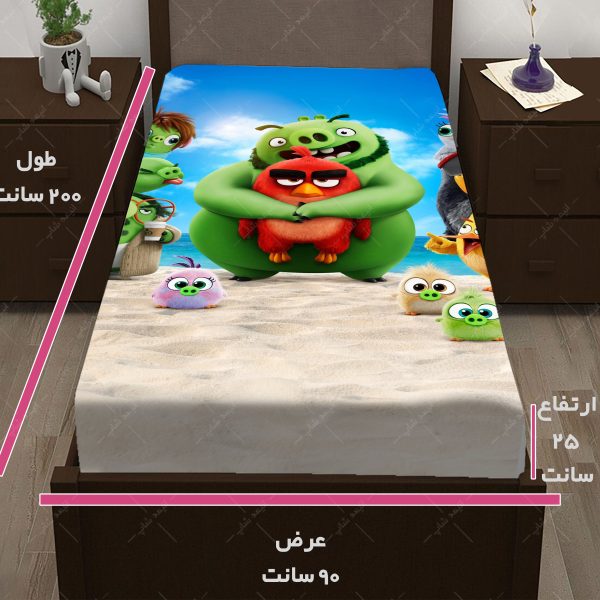 روتختی طرح بازی Angry Birds کد01