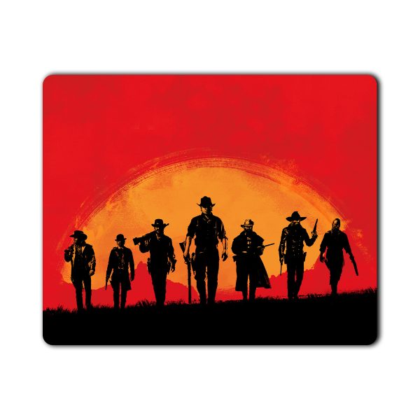 موس پد طرح بازی Red Dead کد01