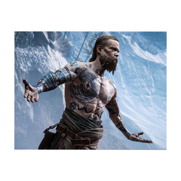 پوستر گلاسه طرح بازی God of war کاراکتر BALDUR