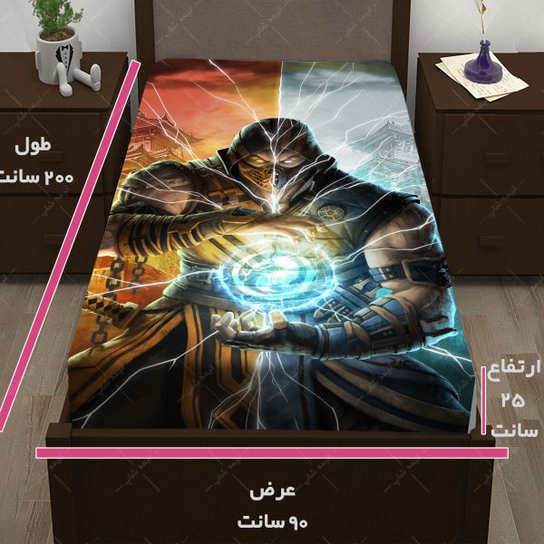 روتختی طرح بازی Mortal Kombat کد01