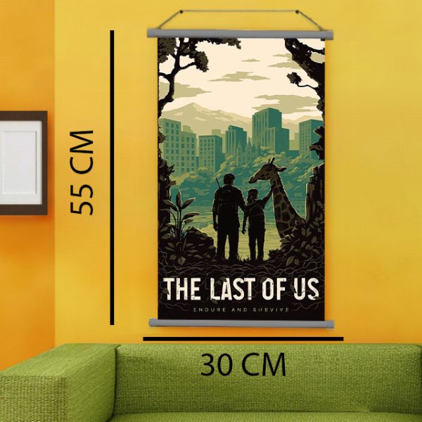 پوستر اسنپ طرح بازی the last of us