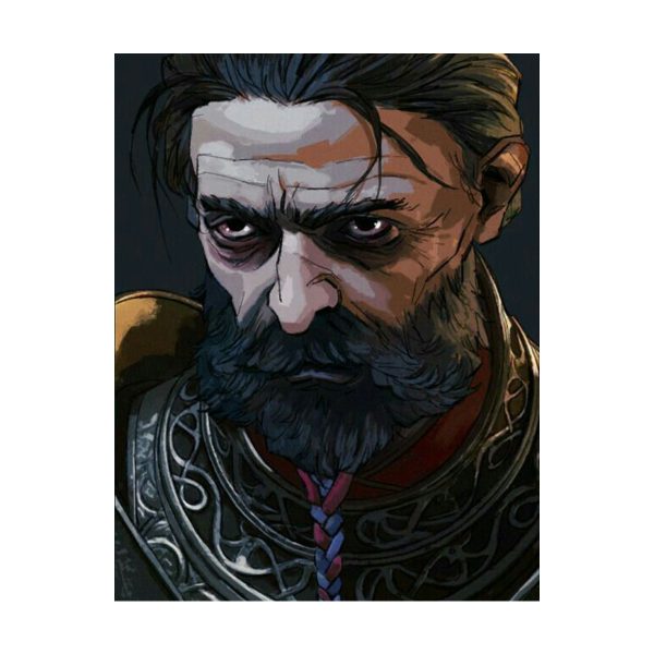 پوستر گلاسه طرح بازی God of war کاراکتر BROK & SINDRI