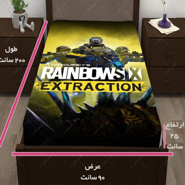 روتختی طرح بازی Rainbow Six Siege کد01