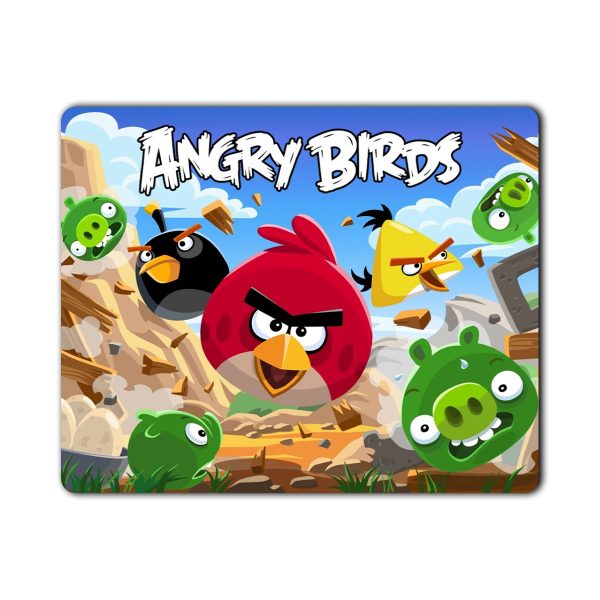 موس پد طرح بازی Angry Birds کد04