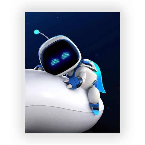 پوستر گلاسه طرح بازی Astro Bot کد51