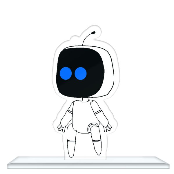 استند اکرلیک طرح بازی Astro Bot کد03