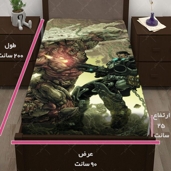 روتختی طرح بازی Gears Of War کد01