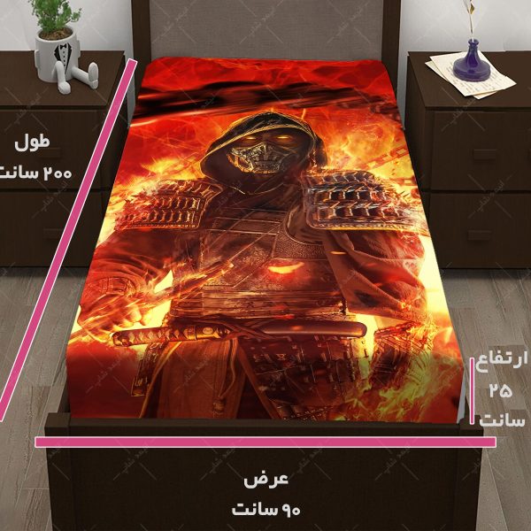 روتختی طرح بازی Mortal Kombat کد02