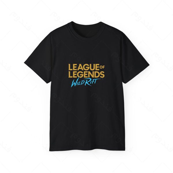 تیشرت مشکی طرح بازی League Of Legends کد04