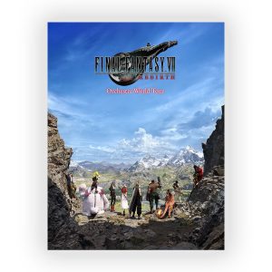 قاب MDF طرح بازی Final Fantasy کد04