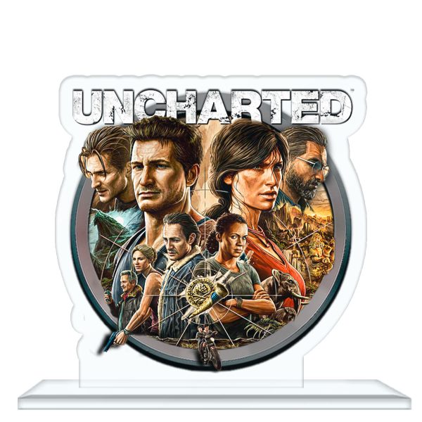 استند اکرلیک طرح بازی UNCHARTED کد002