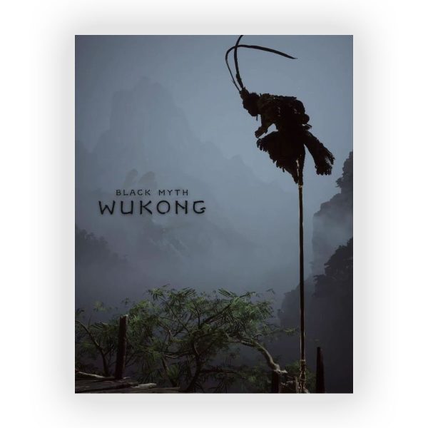 قاب MDF طرح بازی Black Myth Wukong کد15