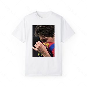 تیشرت سفید و ملانژ مسی کد 059