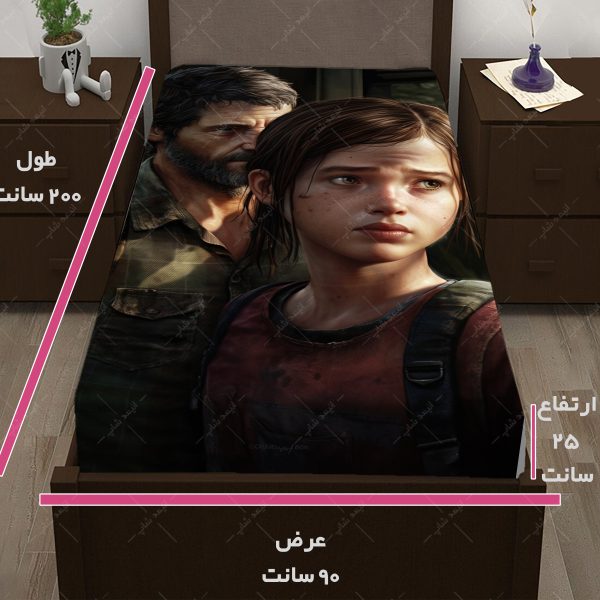 روتختی طرح بازی The last of us کاراکتر Ellie