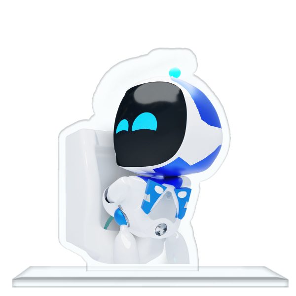 استند اکرلیک طرح بازی Astro Bot کد04