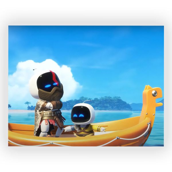 پوستر گلاسه طرح بازی Astro Bot کد72