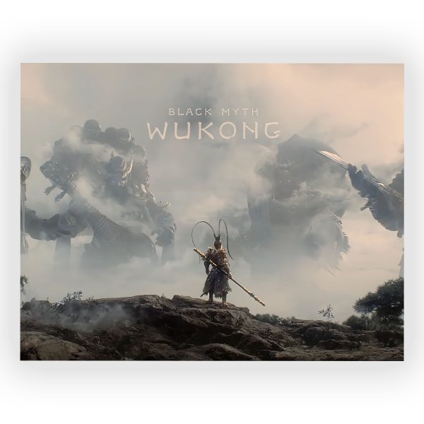 قاب MDF طرح بازی Black Myth Wukong کد39