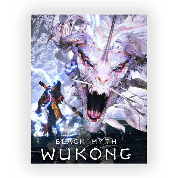 قاب MDF طرح بازی Black Myth Wukong کد49