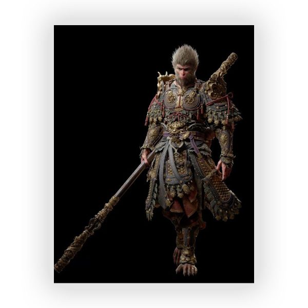 قاب MDF طرح بازی Black Myth Wukong کد53