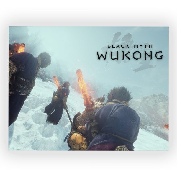 پوستر گلاسه طرح بازی Black Myth Wukong کد63