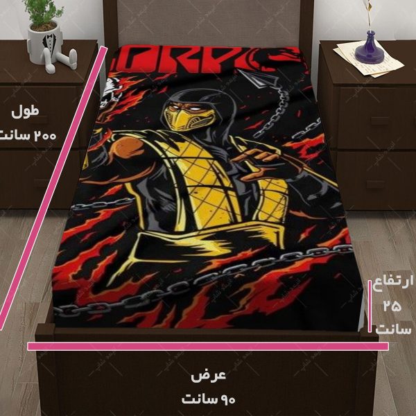 روتختی طرح بازی Mortal Kombat کد04