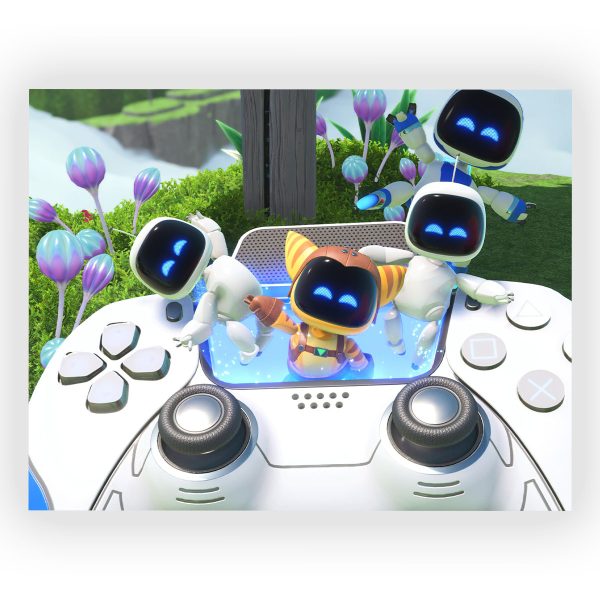 پوستر گلاسه طرح بازی Astro Bot کد75