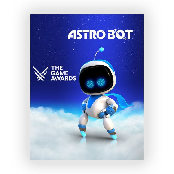 پوستر گلاسه طرح بازی Astro Bot کد76