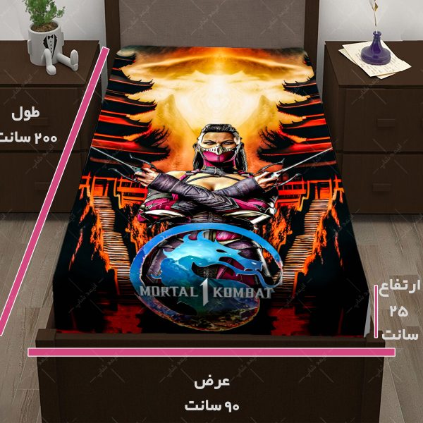 روتختی طرح بازی Mortal Kombat کد05