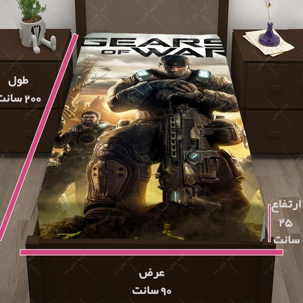 روتختی طرح بازی Gears Of War کد04