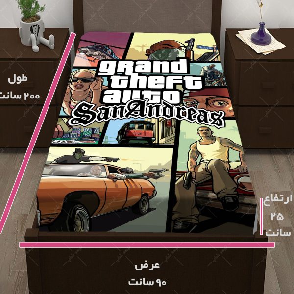 روتختی طرح بازی Grand Theft Auto کد09