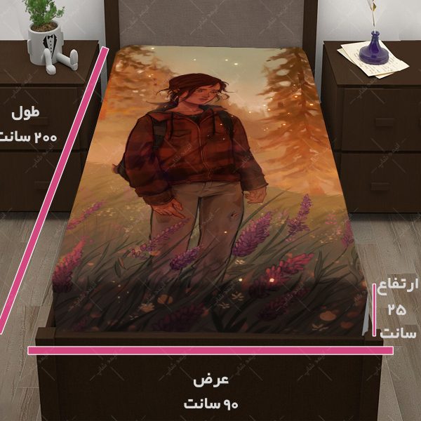 روتختی طرح بازی The last of us کاراکتر Ellie