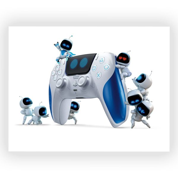 پوستر گلاسه طرح بازی Astro Bot کد90