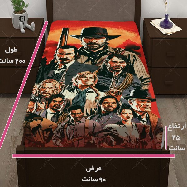 روتختی طرح بازی Red Dead کد04