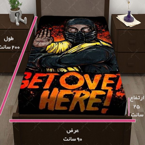 روتختی طرح بازی Mortal Kombat کد07